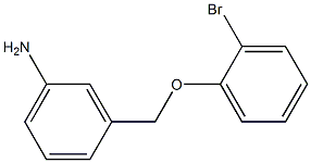  3-[(2-bromophenoxy)methyl]aniline