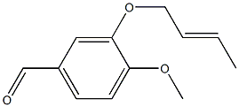 3-[(2E)-but-2-enyloxy]-4-methoxybenzaldehyde