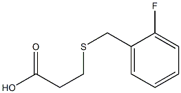 3-[(2-fluorobenzyl)thio]propanoic acid