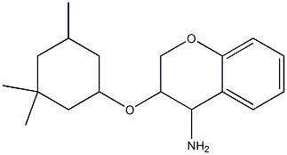 3-[(3,3,5-trimethylcyclohexyl)oxy]-3,4-dihydro-2H-1-benzopyran-4-amine