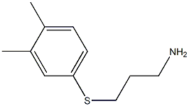 3-[(3,4-dimethylphenyl)thio]propan-1-amine