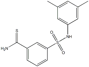 3-[(3,5-dimethylphenyl)sulfamoyl]benzene-1-carbothioamide