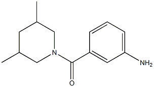 3-[(3,5-dimethylpiperidin-1-yl)carbonyl]aniline