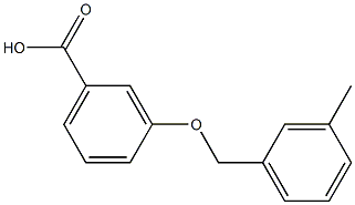  3-[(3-methylphenyl)methoxy]benzoic acid