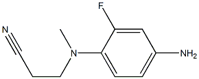 3-[(4-amino-2-fluorophenyl)(methyl)amino]propanenitrile