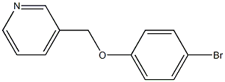  3-[(4-bromophenoxy)methyl]pyridine