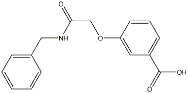 3-[(benzylcarbamoyl)methoxy]benzoic acid
