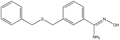 3-[(benzylsulfanyl)methyl]-N'-hydroxybenzene-1-carboximidamide