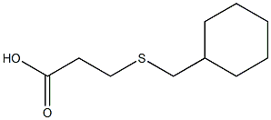 3-[(cyclohexylmethyl)thio]propanoic acid