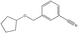 3-[(cyclopentyloxy)methyl]benzonitrile|