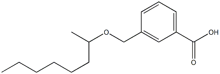 3-[(octan-2-yloxy)methyl]benzoic acid|