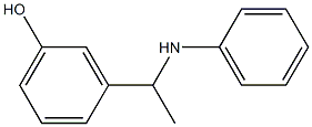 3-[1-(phenylamino)ethyl]phenol