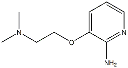 3-[2-(dimethylamino)ethoxy]pyridin-2-amine 化学構造式