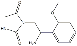 3-[2-amino-2-(2-methoxyphenyl)ethyl]imidazolidine-2,4-dione