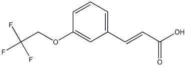 3-[3-(2,2,2-trifluoroethoxy)phenyl]prop-2-enoic acid