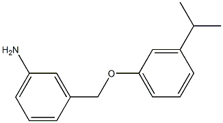  3-[3-(propan-2-yl)phenoxymethyl]aniline