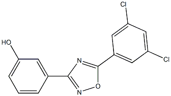 3-[5-(3,5-dichlorophenyl)-1,2,4-oxadiazol-3-yl]phenol