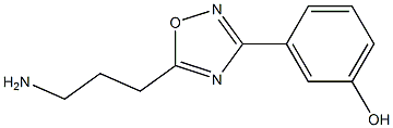 3-[5-(3-aminopropyl)-1,2,4-oxadiazol-3-yl]phenol|