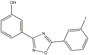 3-[5-(3-iodophenyl)-1,2,4-oxadiazol-3-yl]phenol