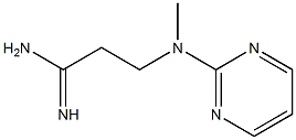 3-[methyl(pyrimidin-2-yl)amino]propanimidamide