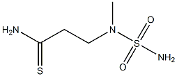  3-[methyl(sulfamoyl)amino]propanethioamide