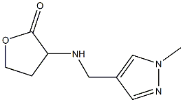 3-{[(1-methyl-1H-pyrazol-4-yl)methyl]amino}oxolan-2-one,,结构式