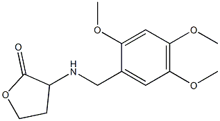 3-{[(2,4,5-trimethoxyphenyl)methyl]amino}oxolan-2-one 结构式