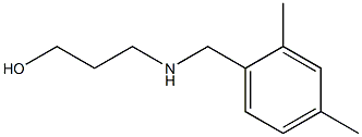3-{[(2,4-dimethylphenyl)methyl]amino}propan-1-ol