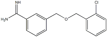  3-{[(2-chlorobenzyl)oxy]methyl}benzenecarboximidamide