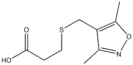 3-{[(3,5-dimethyl-1,2-oxazol-4-yl)methyl]sulfanyl}propanoic acid