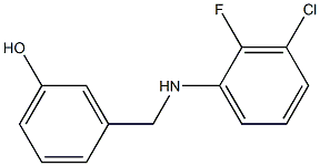 3-{[(3-chloro-2-fluorophenyl)amino]methyl}phenol