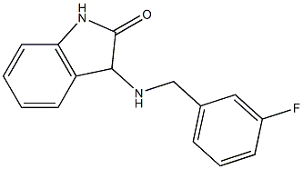 3-{[(3-fluorophenyl)methyl]amino}-2,3-dihydro-1H-indol-2-one|