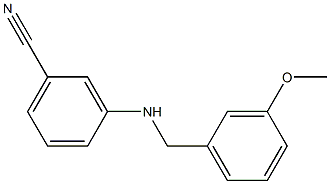  3-{[(3-methoxyphenyl)methyl]amino}benzonitrile