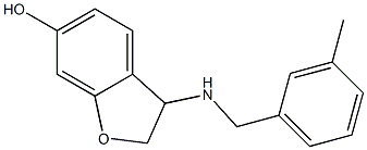 3-{[(3-methylphenyl)methyl]amino}-2,3-dihydro-1-benzofuran-6-ol