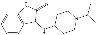 3-{[1-(propan-2-yl)piperidin-4-yl]amino}-2,3-dihydro-1H-indol-2-one Struktur
