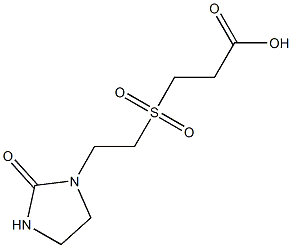 3-{[2-(2-oxoimidazolidin-1-yl)ethane]sulfonyl}propanoic acid
