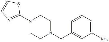 3-{[4-(1,3-thiazol-2-yl)piperazin-1-yl]methyl}aniline