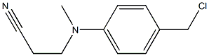 3-{[4-(chloromethyl)phenyl](methyl)amino}propanenitrile