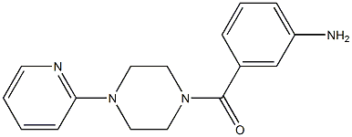 3-{[4-(pyridin-2-yl)piperazin-1-yl]carbonyl}aniline