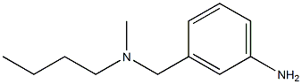 3-{[butyl(methyl)amino]methyl}aniline,,结构式