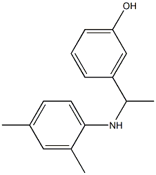 3-{1-[(2,4-dimethylphenyl)amino]ethyl}phenol