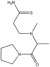 3-{methyl[1-oxo-1-(pyrrolidin-1-yl)propan-2-yl]amino}propanethioamide