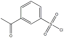 3-acetylbenzene-1-sulfonyl chloride Structure