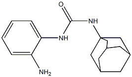 3-adamantan-1-yl-1-(2-aminophenyl)urea 结构式