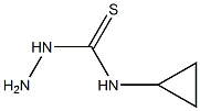 3-amino-1-cyclopropylthiourea 化学構造式