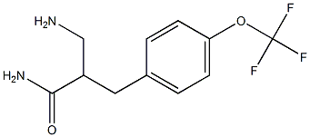 3-amino-2-{[4-(trifluoromethoxy)phenyl]methyl}propanamide