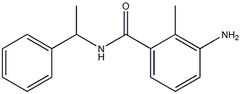 3-amino-2-methyl-N-(1-phenylethyl)benzamide Structure