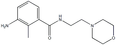 3-amino-2-methyl-N-(2-morpholin-4-ylethyl)benzamide