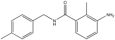 3-amino-2-methyl-N-(4-methylbenzyl)benzamide,,结构式