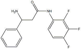  3-amino-3-phenyl-N-(2,3,4-trifluorophenyl)propanamide